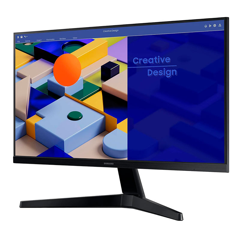 Monitor Samsung Essential S3 27" Plano IPS FHD (1920x1080) HDMI x1 / VGA x1 - Imagen 3