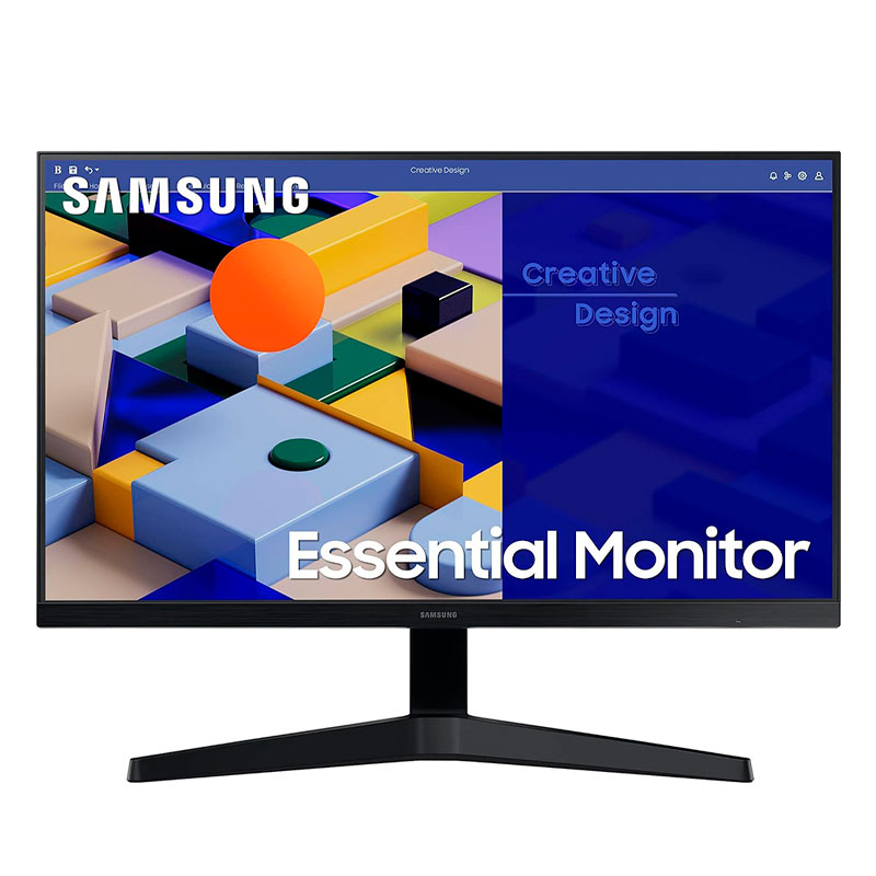 Monitor Samsung Essential S3 27" Plano IPS FHD (1920x1080) HDMI x1 / VGA x1